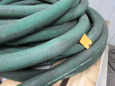Alfagomma T720 2" ID Bulk Food S&D Hose For Grains Flour & Pellet Transfer 96'