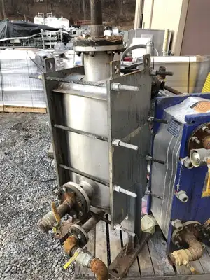 Tranter Ultramax Plate Heat Exchanger 87PSI/32-392°F 279ft² 20070628