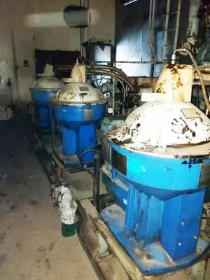 Alfa-Laval S-956 fuel/lube oil purifier, 316SS.