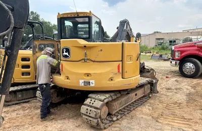 Used JOHN DEERE 85G Crawler Excavators - Mini North Carolina US | Mitsubishi HC Capital America #1362872