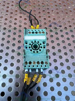 USED PR ELECTRONICS 2231 TRIP AMPLIFIER 24V W/ RELECO S3-B RELAY SOCKET