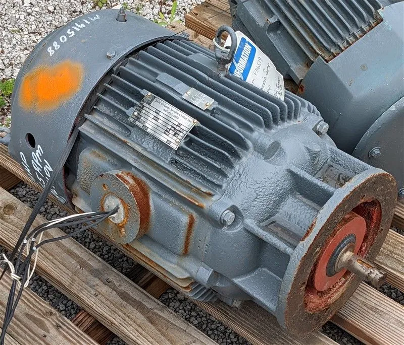 Rebuilt 20 HP 1165 RPM Marathon Electric Motor 286HPV Frame 460V MK286TFS5739