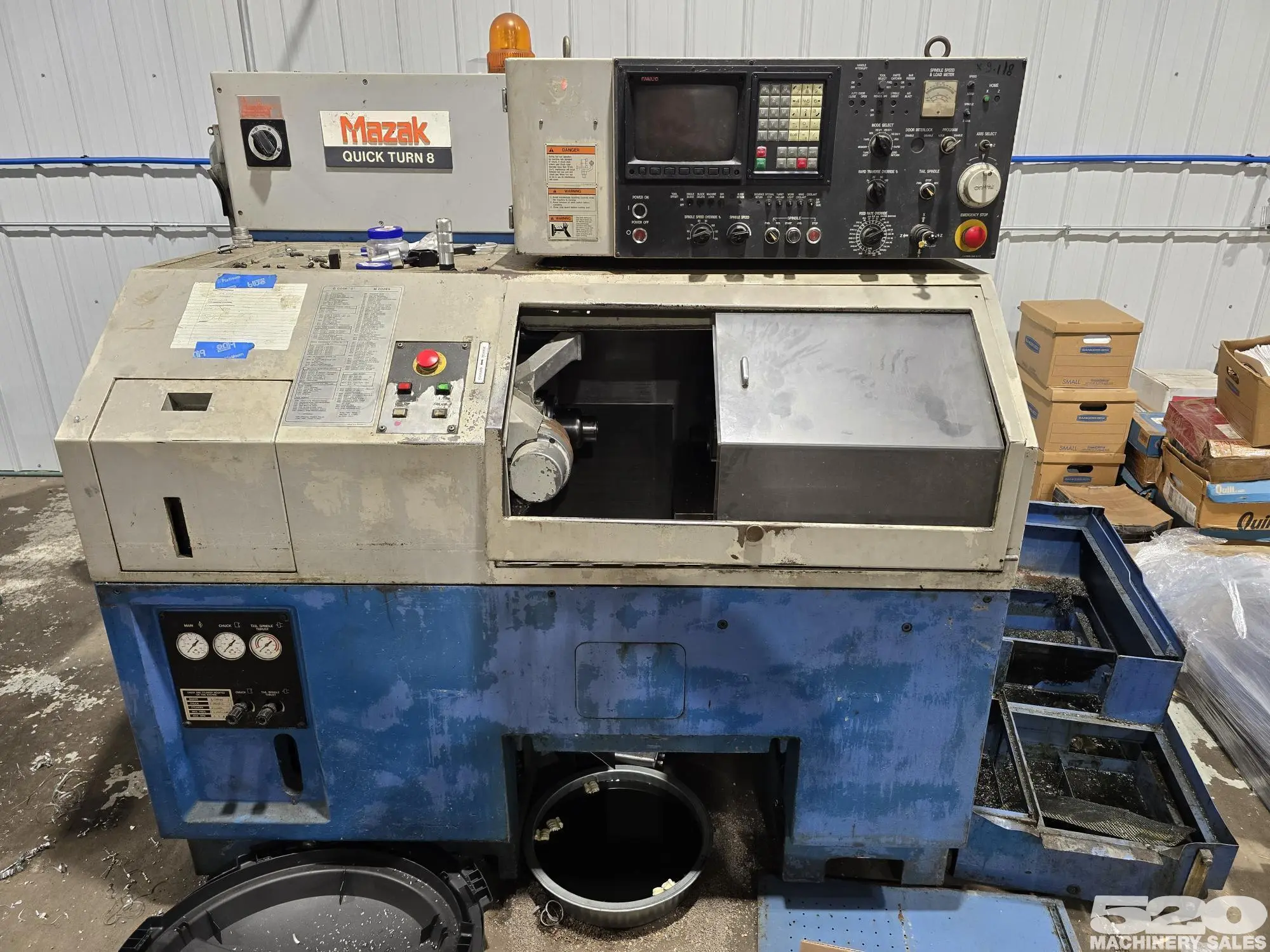 Used Mazak Quickturn 8 CNC Turning Center