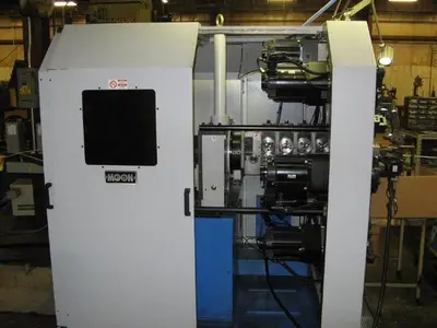 1.2994" WIDE MOON CNC - 100 VERTICAL 13 AXIS WIRE FORMER: STOCK #13103