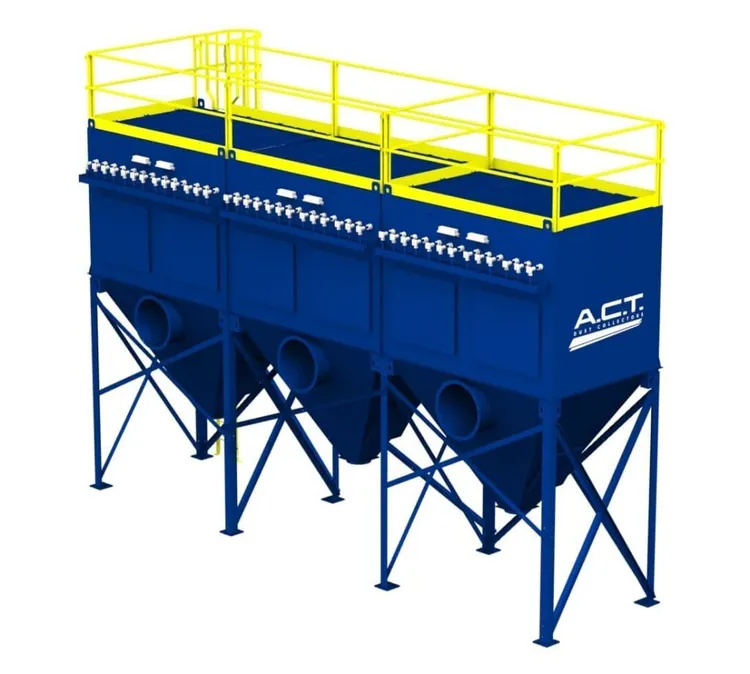 New | Build-to-Order A.C.T. TLM 351-05 Dust Collectors Ohio US | T.R. Wigglesworth Machinery Co. #384908