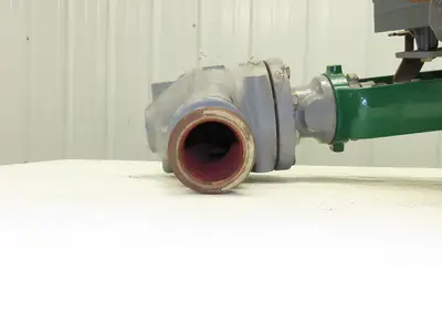 Fisher 667-ES Sz 40 Pneumatic Diaphragm Actuator 2" Globe Valve w/Positioner