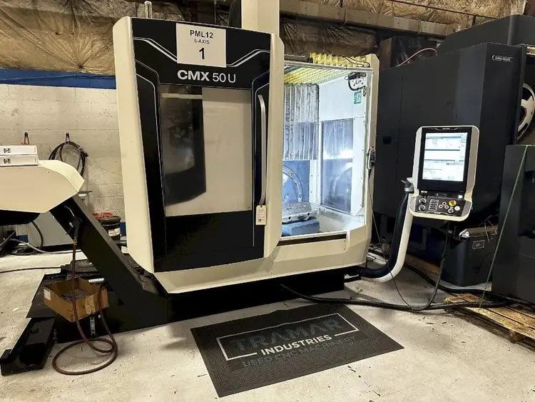 Used 2017 DMG MORI CMX 50 U Vertical Machining Centers Ohio US | HGR 24 #727626
