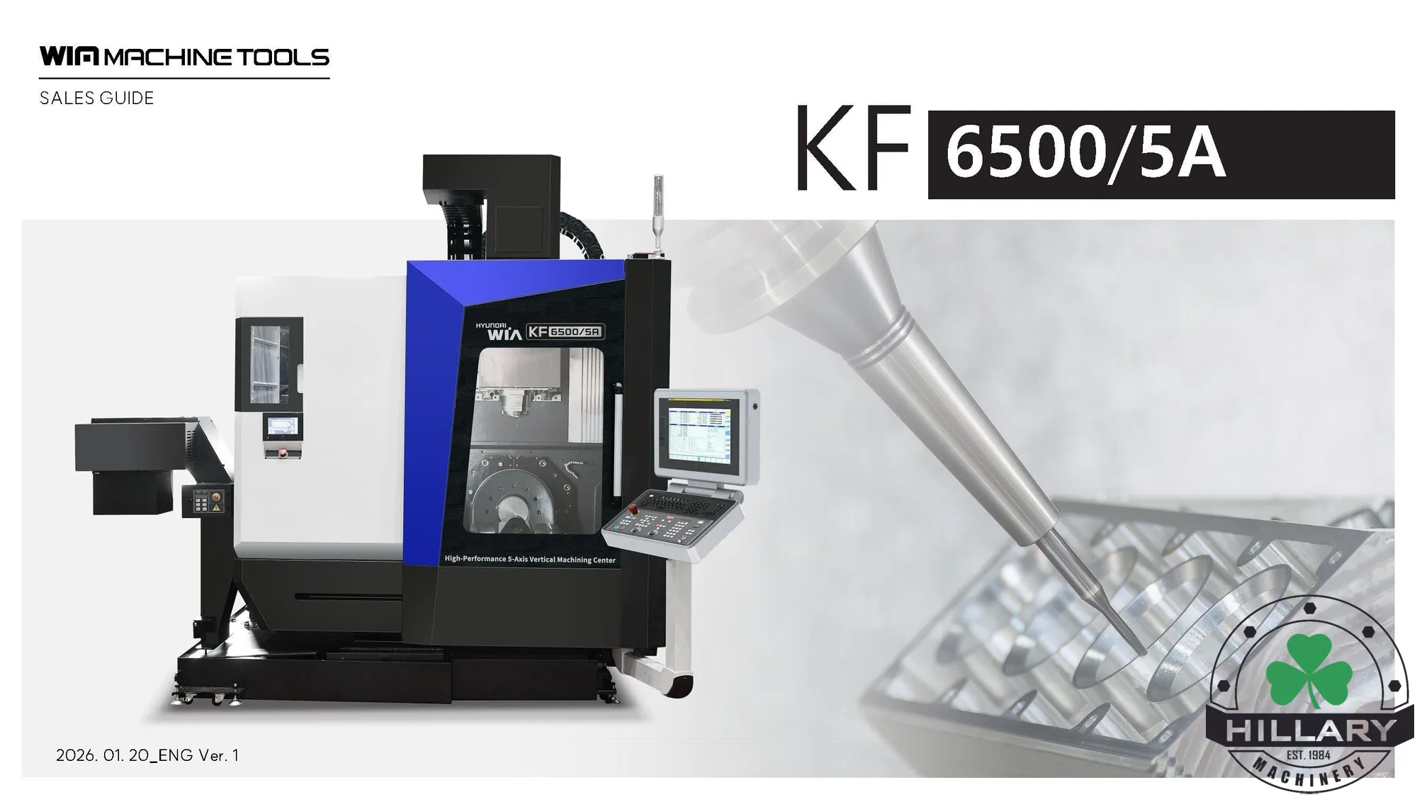 ky様 HYUNDAI WIA | KF6500/5A | 5-AXIS | VERTICAL MACHINING CENTER