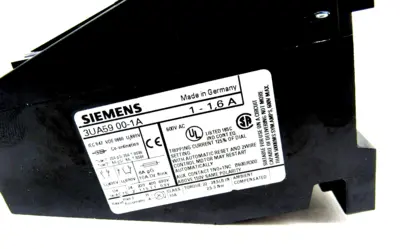 NEW SIEMENS 3UA5900-1A SOLID STATE OVERLOAD RELAY 3UA59001A