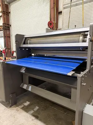 APV 48" Two Roll Extruder with Ultrasonic Guillotine Cutter