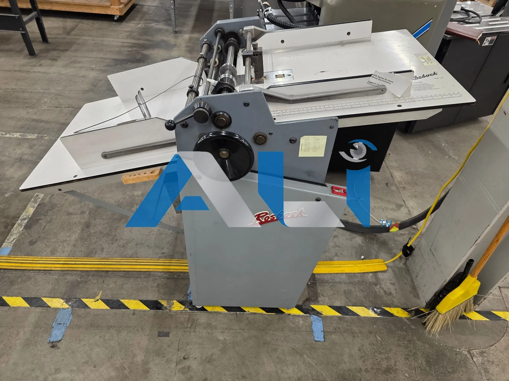 Used 1986 ROSBACK 220 Perf and Score Scoring & Perforating Machines California US | Asset Liquidity International #1310387