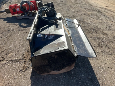 Used BOBCAT HYDRAULIC ROTOTILLER SKID STEER ATTACHMENT Rotary Tillers Michigan US | Miedema Asset Management Group #1579241