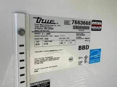 USED TRUE T949-F