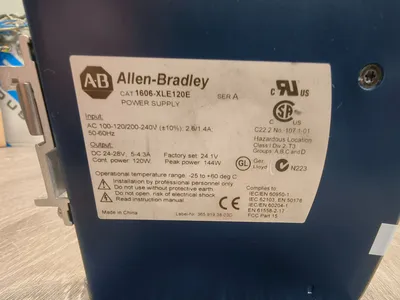 Allen-Bradley 1606-XLE120E PLC Power Supplies | ESS Industrial Equipment Sales (7)