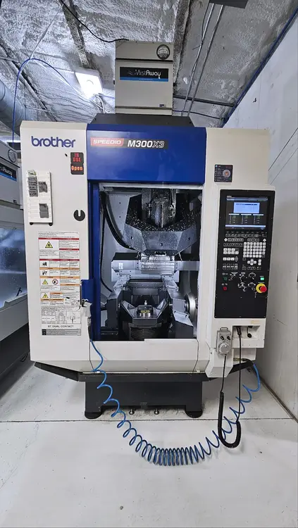 Used 2021 Brother M300X3 Vertical Machining Centers (5-Axis or More) Texas US | Machine Tool Bids #1394164