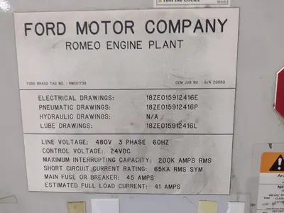 40" X 40" BETTER ENGINEERING MODEL #F4000-LXP ROTARY TABLE PARTS WASHER: YOBRO #24041