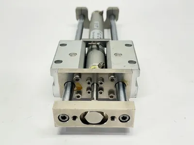 MGCLB20-150-R-H7CLS | SMC  Guided Pneumatic Cylinder 20mm Bore 150mm Stroke - Used
