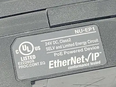 USED KEYENCE NETWORK COMMUNICATION UNIT ETHERNET/IP COMPATIBLE