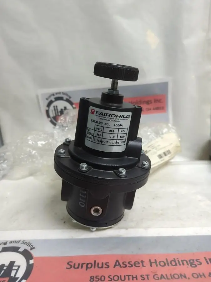 New | in-Stock FAIRCHILD 4066A Solenoid Regulators | Surplus Asset Holdings #1227513