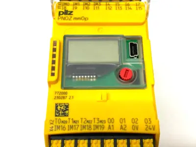 Used Pilz Pilz PNOZ mm0p Compact Configurable Mini-Base Safety Controller PLC Processors Michigan US | Maverick Industrial Sales #1389231