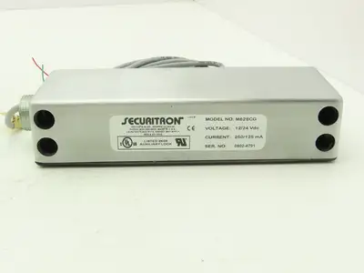 Securitron M62SCG Magnalock Electromagnetic Lock 12/24VDC 1200 lbs Holding Force