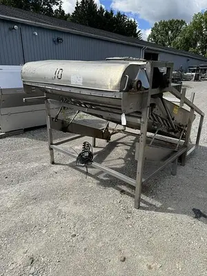 USED MAGNUSON ENGINEERING SHUFFLO FEEDER AND SLICER 54" WIDE