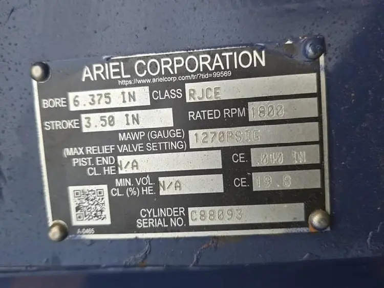 Used ARIEL RJ Cylinders California US | Compression Source #524992