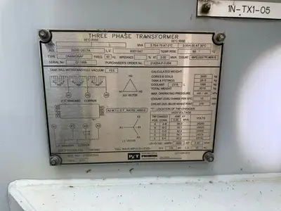 USED 2001 PIONEER TRANSFORMERS G2112B1413