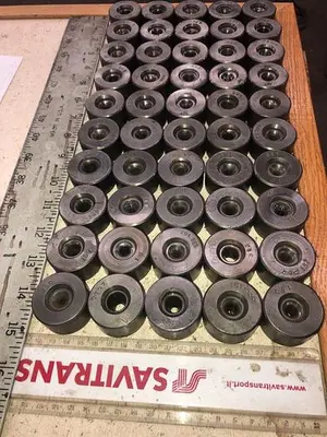 3047-140 Lot of 50 Tungsten Quality Carbide Medium-Size Wire and Tube Drawing Dies