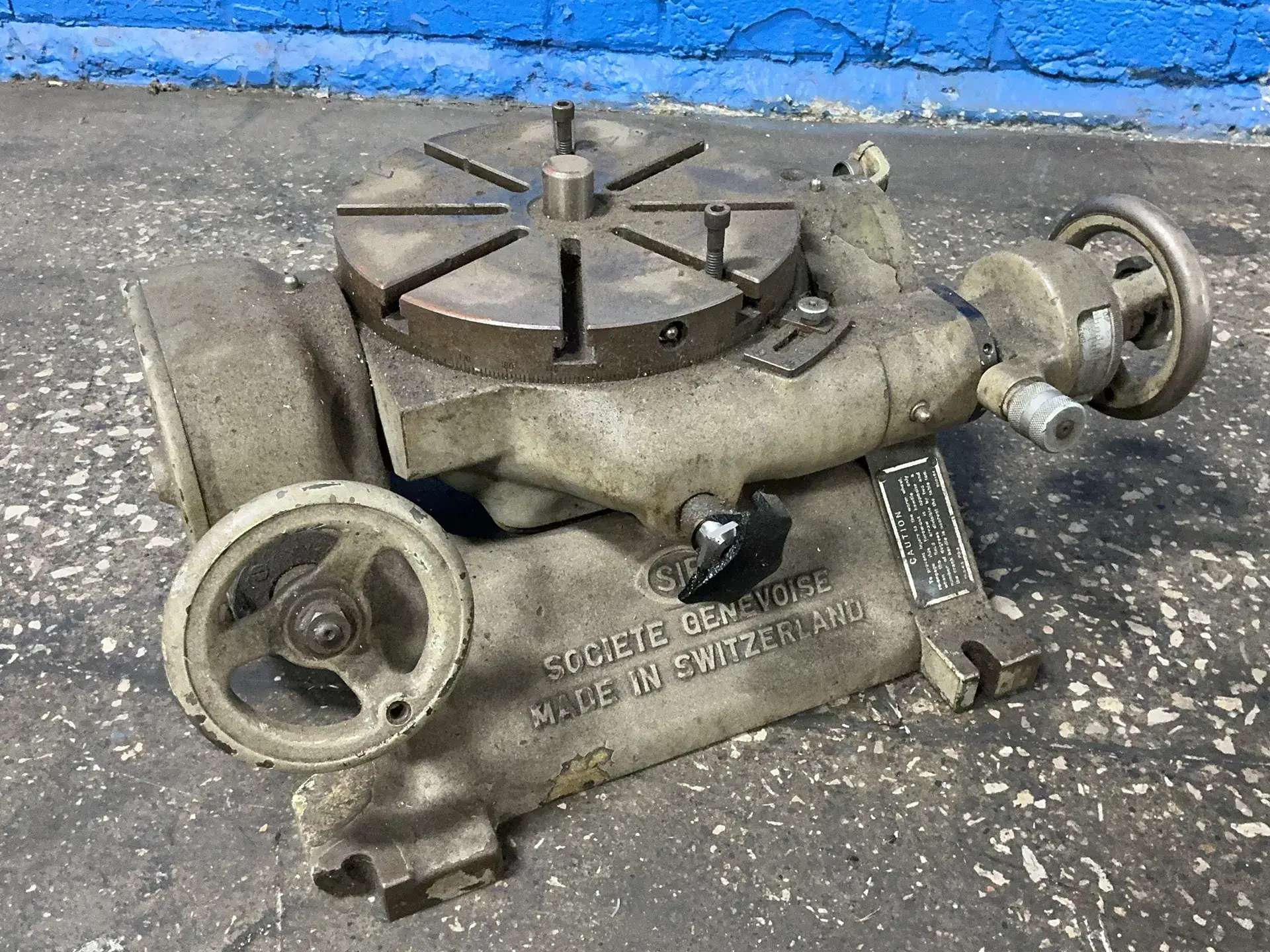 Used SOCIETE D'INSTRUMENTS GENEVOISE B13C Rotary Tables Ohio US | HGR 24 #1545323