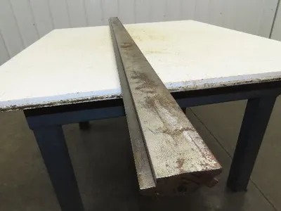 Press Brake Die 74" Long 90° V 1/2" Tang 1-7/32" W  2-11/16" H