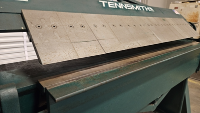 Used TENNSMITH HBU 48-12 Box & Pan Brakes including Finger Tennessee US | Pearl Equipment #1550206