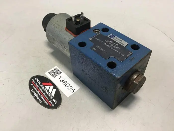 Used REXROTH 54WE10E121A33 CG24N9K4 SO332 Valves/Fittings Michigan US | Ideal Machinery #1260263