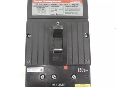General Electric THLC434350 Circuit Breaker 350 Amps 480VAC Used