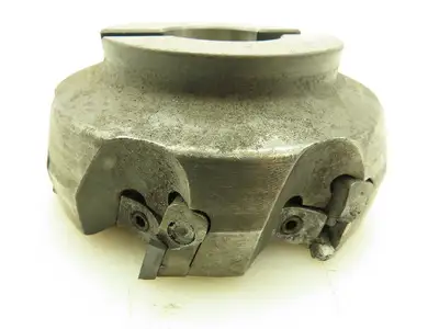 TSE4006RIAU Tac Mill Indexable Shell Face Mill 8-Insert Cutter 6" RH 2" Bore