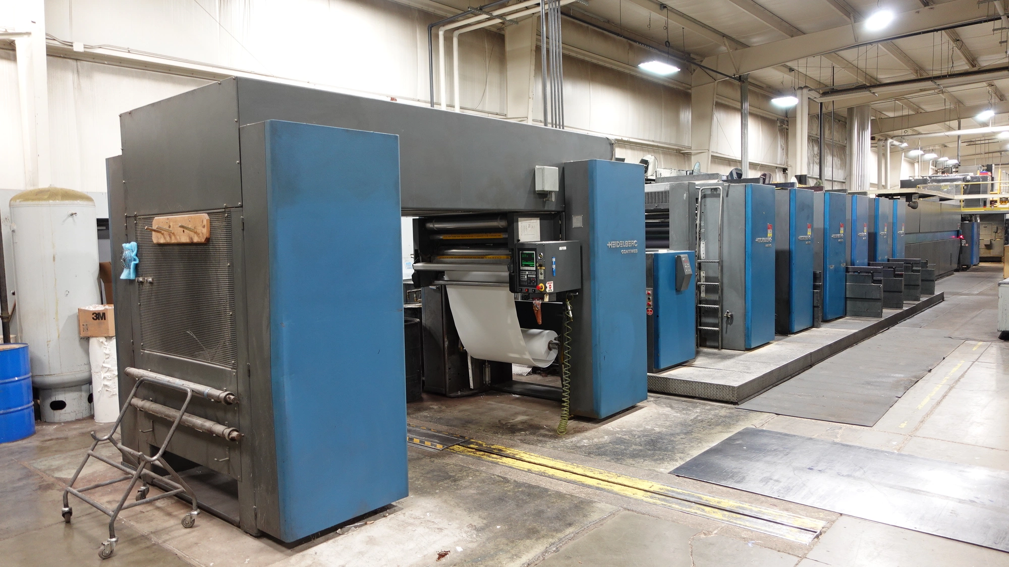 USED 1998 HEIDELBERG M600 B24 (6) UNIT WEB OFFSET PRESS
