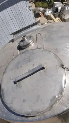 Tank, 400 Gallon, 304 S/st,53" X 34", CB, #S743647