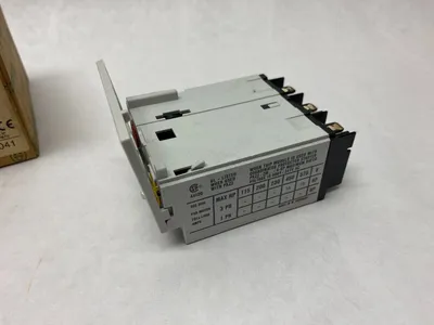 USED MOELLER ADJUSTABLE MOTOR PROTECTION TRIP BLOCK 0.6-1A, 8-14A