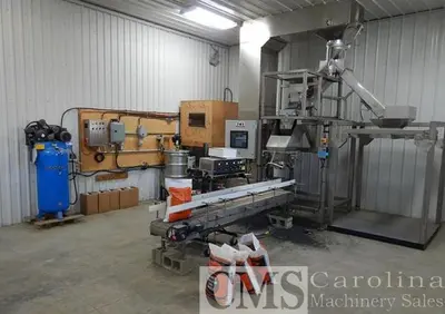USED ACTION PAC AUTOMATIC MULCH BAGGING LINE