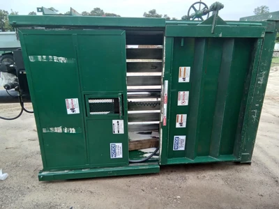 USED BACE,   PTR,  LOAD KING, MSI 60 X 30 X 48   ( 10 HP)
