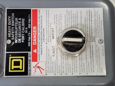 USED SQUARE D CHU361AWK