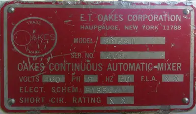 USED OAKES 8MB51