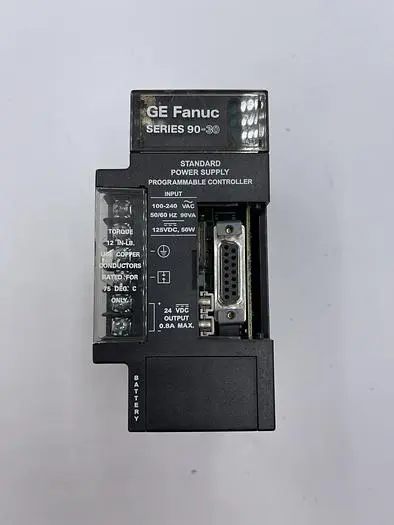 Used GE GE IC693PWR321Y PLC Input & Output | ND Industrial Surplus #1215114