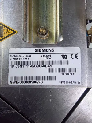 Used SIEMENS 6SN1111-0AA00-0BA1 Tooling & Accessories (Other) Florida US | GMT #1293229