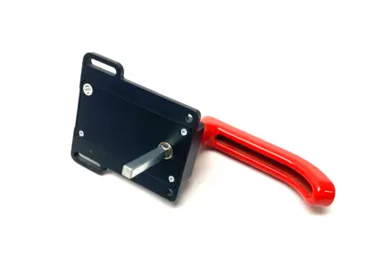 USED EUCHNER ESCAPE RELEASE HANDLE SIGNAL RED