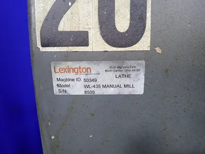 Used WHACHEON WL435 MANUAL MILL Engine Lathes Ohio US | HGR 24 #1094925