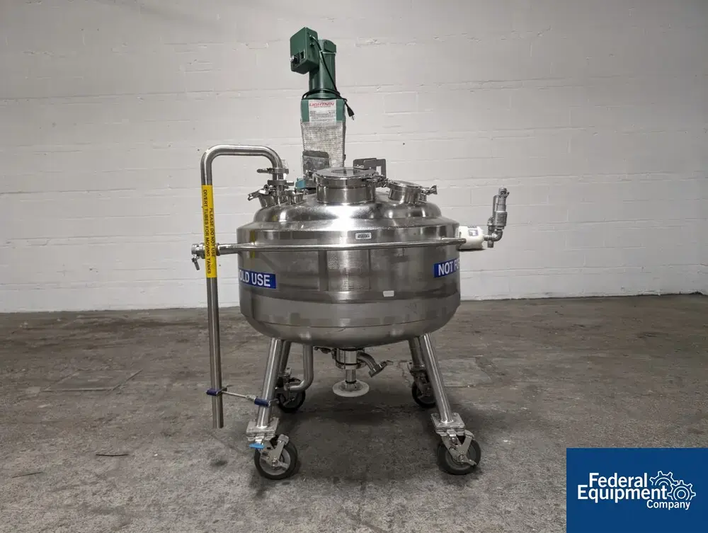 USED Precision 150 Liter Precision Stainless Reactor, 316L, 45/100#