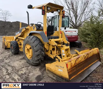 Used 2007 DEERE 210LE Wheel Loaders New Jersey US | Proxy Equipment #1382410