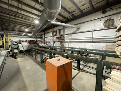 Automated Lumber Handling Infeed Package Deck Chains for 16' Lumber
