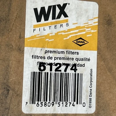 51274 WIX - Cartridge Hydraulic Metal Canister Filter